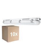 Confezione Multipack 10x Ledvance Stagna LED Stagna Value 9W 1080lm - 840 Bianco Freddo | 60cm 