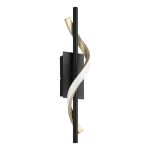Eglo Luce Da Parete Conaprato Acciaio Brushed Ottone, Nero 8.8W 1050lm - 827-840-865 CCT | Dimmerabile