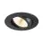 SLV New Tria Universale 68 Faretti Aluminium Nero Il Giro 8.6W 600lm 38D - 925-930-940 CCT | Ritaglio 68mm -  Miglior Resa Cromatica - Dimmerabile 