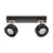 Ledvance LED Decor Faretti Pluto Acciaio Nero 9.6W 615lm - 830 Luce Calda - 