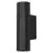 Ledvance Decor Luce Da Parete Drums Nero | Adatto per 2x GU10