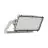 Ledvance Proiettore LED Max Radial 10 Aluminium Grigio 600W 76800lm 10D - 830 Luce Calda -  | IP66 - Simmetrico