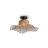 Good&Mojo Luce da soffitto Ibiza Bambù Marrone S | Adatto per 1x E27 