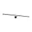 Eglo Luce Da Parete Pandella 2 Aluminium Nero Illuminazione del bagno 11W 1400lm - 840 Bianco Freddo | IP44 
