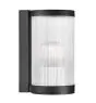 Nordlux Coupar Luce Da Parete Aluminium Nero | IP54 - Adatto per E27