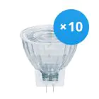 Confezione Multipack 10x Ledvance Performance Faretti LED Riflettore GU4 MR11 4.2W 345lm 36D - 840 Bianco Freddo | Sostitua 35W