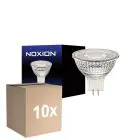 Confezione Multipack 10x Noxion Faretti LED GU5.3 MR16 4.4W 345lm 36D - 827 Bianco Molto Caldo | Sostitutiva 35W