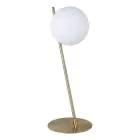 Eglo Lampada Da Tavolo Rondo 4 Acciaio Ottone | Adatto per 1x E27