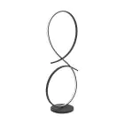 Eglo Lampada da terra Serpins Aluminium Acciaio Nero 20W 2500lm - 830 Luce Calda -  | IP20